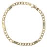 9ct Yellow Gold Fancy Bracelet 7.5"