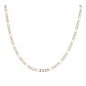 9ct Yellow Gold Figaro Chain 22"