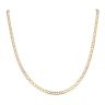 9ct Yellow Gold Double Curb Chain 22"