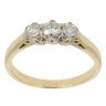 18ct Yellow Gold 0.33ct Trilogy Diamond Ring