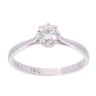 18ct White Gold 0.50ct Diamond Solitaire Ring