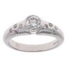 18ct White Gold 0.65ct Brilliant Cut Diamond Solitaire Ring