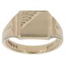 9ct Yellow Gold Square Signet Ring