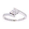 9ct White Gold 0.20ct Diamond Cluster Ring