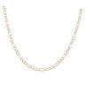 9ct Yellow Gold Figaro Chain 30"