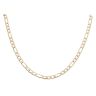 9ct Yellow Gold Figaro Chain 18"
