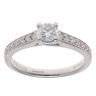 Platinum 0.46ct Brilliant Cut Diamond Solitaire Ring