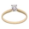 18ct Yellow Gold 0.30ct Brilliant Cut Diamond Solitaire Ring