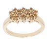 9ct Yellow Gold Citrine Cluster Ring