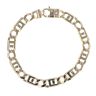 9ct Yellow Gold Fancy Bracelet 9.5"