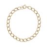 9ct Yellow Gold Curb Bracelet 7.5"