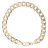 9ct Yellow Gold Curb Bracelet 9"