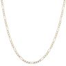 9ct Yellow Gold Figaro Chain 24"