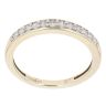 9ct Yellow Gold 0.20ct Brilliant Cut Diamond Half Eternity Ring