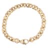 9ct Yellow Gold Fancy Bracelet 8"