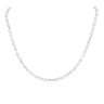 Silver Rope Chain 18" by Icesia