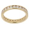 18ct Yellow Gold 1.00ct Brilliant Cut Diamond Full Eternity Ring