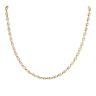 18ct Yellow and White Gold Fancy Chain 18"