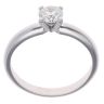 18ct White Gold 0.65ct Diamond Solitaire Ring