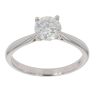 18ct White Gold 1.02ct Brilliant Cut Diamond Solitaire Ring