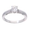 18ct White Gold 0.50ct Diamond Solitaire Ring