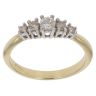 18ct Yellow Gold 0.25ct Brilliant Cut Diamond Five Stone Ring