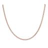 9ct Rose Gold Curb Chain 18"
