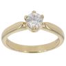 14ct Yellow Gold 0.50ct Brilliant Cut Diamond Solitaire Ring