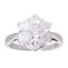 18ct White Gold 2.00ct Diamond Cluster Ring