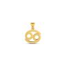 22ct Yellow Gold Cancer Zodiac Pendant
