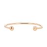 9ct Yellow Gold Plain Torque Bangle