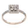 9ct Yellow Gold Fancy 0.61ct Diamond Ring