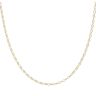 9ct Yellow Gold Button Chain 20"