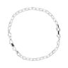 Silver Belcher 8.5" Bracelet by Icesia