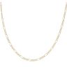 9ct Yellow Gold Figaro Chain 22"