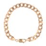 9ct Yellow Gold Curb Bracelet 8"