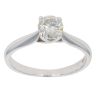 18ct White Gold 0.50ct Brilliant Cut Diamond Solitaire Ring