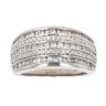 18ct White Gold 1.15ct Diamond Fancy Ring