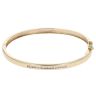 9ct Yellow Gold 0.15ct Brilliant Cut Diamond Bangle
