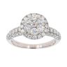 18ct White Gold 1.75ct Brilliant Cut Diamond Cluster Ring
