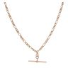 9ct Yellow Gold Figaro T Bar Chain 24"