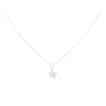 Sterling Silver Personalised Star Pendant Necklace
