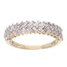 18ct Yellow Gold 0.50ct Diamond Fancy Ring