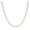9ct Yellow Gold Curb Chain 22"