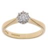18ct Yellow Gold 0.10ct Diamond Solitaire Ring