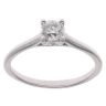 14ct White Gold 0.50ct Brilliant Cut Diamond Solitaire Ring