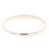 9ct Yellow Gold Plain Bangle