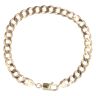 9ct Yellow Gold Curb Bracelet 8.5"