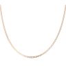 9ct Yellow Gold Fancy Curb Chain 18"