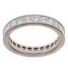 18ct White Gold 3.58ct Diamond Full Eternity Ring